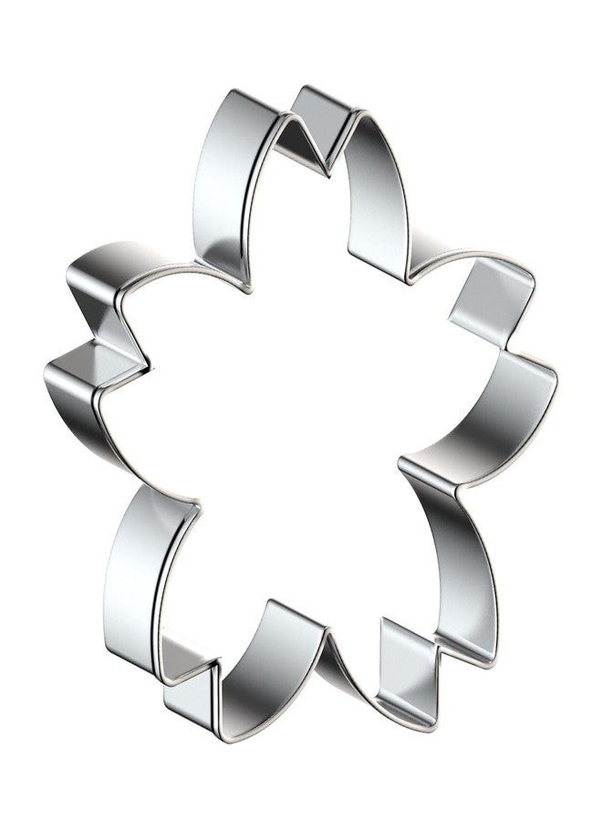 QAAQS Cherry Blossom Flower Cookie Cutter Set - 4 Piece Sakura Cookie Cutters - Stainless Steel - Image 5